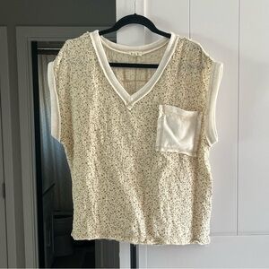 POL Capped Sleeved Top